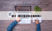 椰子（椰子是凉性还是热性）