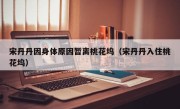 宋丹丹因身体原因暂离桃花坞（宋丹丹入住桃花坞）