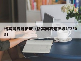 格宾网石笼护坡（格宾网石笼护坡1*3*05）