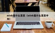 wink是什么意思（wink是什么意思中文）