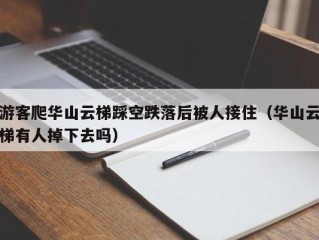游客爬华山云梯踩空跌落后被人接住（华山云梯有人掉下去吗）